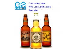 China Self-adhesive Offset Printing Beverage Bottle Label Customizable Design for Packaging supplier