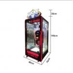 Popular Arcade Coin Operated Games Lucky 7 Cut Prize Game Claw Machine with Picture for sale