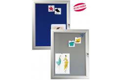 China Anodized Silver 45mm ODM A0 Lockable Poster Frame supplier
