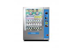 China Automatic Security Beer SnackFood / Bento Vending Machine With Microwave Heating Function supplier
