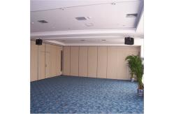 China Wall Mount Soundproof Sliding Movable Mirror Partition Wall In office Partitions supplier