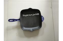 China Enameled Cookware&Bakeware/Cast Iron Enamel Grill Pan &Skillet/Enameled Fry Pan supplier