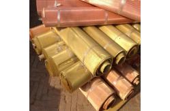China Non Magnetic Braided Shielding Pure Fine Copper Mesh Sheet Wear Resistant supplier