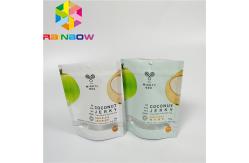 China Gravure Printing Plastic Pouches Packaging Reusable Stand Up Dried Fresh Bags With Zipper supplier