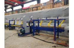 China Log saw cutting Double Vertical Bandsaw Industrial Sawmill Equipment with 700mm Wheel Diameter supplier