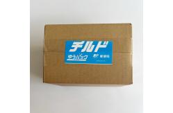 China 80mm 40mm Zebra Direct Thermal Labels Stickers Blue Linerless supplier