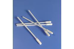 China Double Layer Knitted Polyester Swabs 7cm With Ultralow Nonvolatile Residue supplier