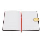 Red Gold Custom Journal Printing With Magnetic Closure PU Leather Cover