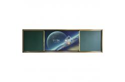 China Ultra HD Smart Touch Screen Blackboard Digital Board Push Pull Blackboard supplier