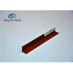 Buildings Aluminium Corner Extrusions , Architectural Aluminium Profiles GB/75237-2008 for sale