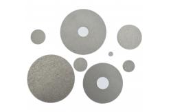 China Sintered Porous Round Discs For Separation And Filtration supplier