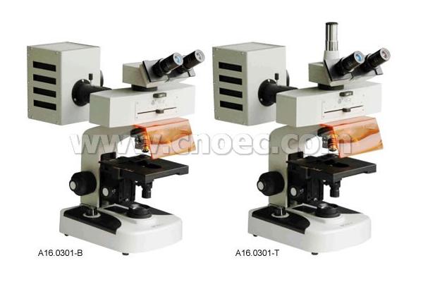 40X - 1000X Trinocular Compound Microscopes Fluorescence A16.0301