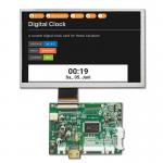 7 inch 1024*600 LCD Screen with RGB to HDMI Board for sale