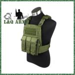 Adaptive Vest Tactical Combat Plate Carrier Hunting Duty 1000D OD for sale