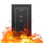 OEM Thick Steel Cabinet Gun Safe Box Shotgun Long Gun Storage For Home UL Certificate for sale