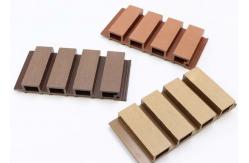 China Fireproof WPC Outdoor Wall Panel Wood Plastic Composite Co Extrusion Cladding supplier