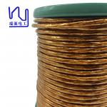 High Frequency Taped Litz Mylar Wire 120/0.4mm Pi Film Copper for sale