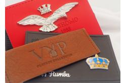 China Laser Engraved Leather Patches supplier