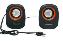 China USB5V Portable Wired Computer Speaker 3.5mm Stereo For Laptop 3W supplier