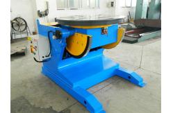 China Digital Display Electric Tilting Rotary Indexing Table for Automatic Pipe Welding supplier