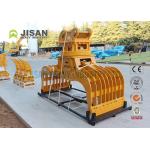Durable Hydraulic Demolition Sorting Grab , 6-30Ton Selector Grapple