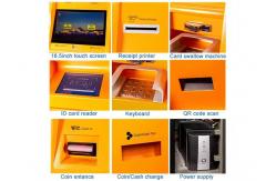 China Convenient Car Park Payment Machine High Security With Damage Alarm supplier