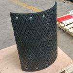 Diamond Rubber Conveyor Pulley Lagging For Belt And Bucket Elevator for sale
