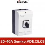 Electrical Changeover Cam Switch 230-440V 20A 3P CE Certificate for sale