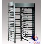 Stainless Steel Security Full Height Turnstile Gate with Electric Mechanical Management for sale