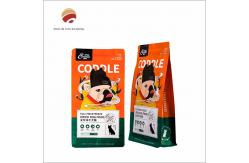 China Custom Gravure Printed Pet Food Packaging Pouch With Zipper And Glossy Finish supplier