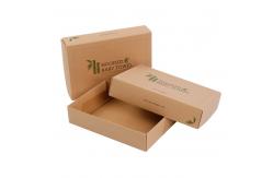China Recyclable Eco Friendly Packaging Box Kraft Paper Cardboard Postal Boxes supplier