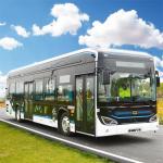 Public Pure Electric City Bus Tourist Luxury Bus 39 Seater 650km 69 km/h for sale