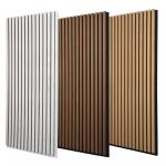 Modern Sound Insulation Material Sound Absorbing Wall Panel Wooden Slat Acoustic Wall Panels for sale
