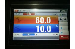 China Touch Programmable Small Environmental Chamber Compare With Espec Temperature Chamber supplier