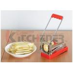 Solid Aluminum Alloy French Fries Cutter Durable Anti Corrosion With 3 / 8 Cutting Blades for sale