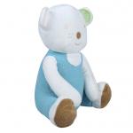 Customized White Bear Plush Toy , Huggable Stuffed Animals For Kids