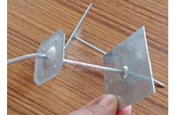 China 3 Galvanized Steel Adhesive Base Insulation Pins For Fasten Insulation Materials supplier