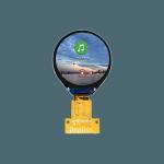 0.71 inch IPS SPI Interface Round TFT Display Brightness for Clear and Bright Display for sale