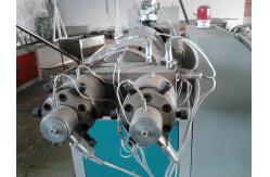 China PVC Twin Screw Plastic Pipe Extrusion Line , Pipe Extruder Machine supplier