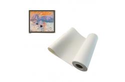 China Waterproof Inkjet Cotton Canvas 360g Pure Cotton Canvas Roll Matte Finish supplier