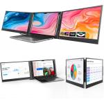 15.6 Portable Display Screen Ultra Slim FHD IPS USB C Plug And Play Portable External Monitor for sale