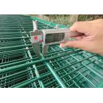 Custom Color Welded Wire Fence Panels With Various Post Types / Folds For Ourdoor for sale