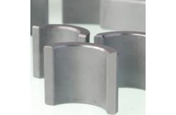 China Industrial Hard 100CC Starter Motor Magnets Black Ferrite Segment Magnet supplier