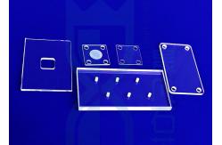 China Customized SIO2 Quartz Glass Sheet Cnc Machine Large Size Polishing supplier