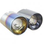China 3.5 89mm Slip On Exhaust Tips For Bmw M135i / M140i M235i / M240i 335i / 435i (F20 / F22 / F30 / F32) N55 / B58 for sale