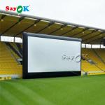 Inflatable Projector Screen Advertisement Commercial I10m Blow Up Projector Screen for sale