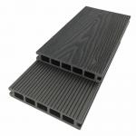3D Embossed WPC Plastic 3.6 M Composite Decking Boards Planks ODM for sale