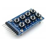 2*4 8 Push Buttons Accessory Board Matrix Keypad Module for sale