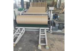 China Jumbo Cut To Small Kraft Paper Roll Slitter Rewinder 15kw supplier