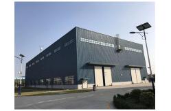 China Wind-Resistant Prefabricated Steel Warehouse with H Frame Structure supplier